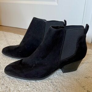 Faux Suede booties